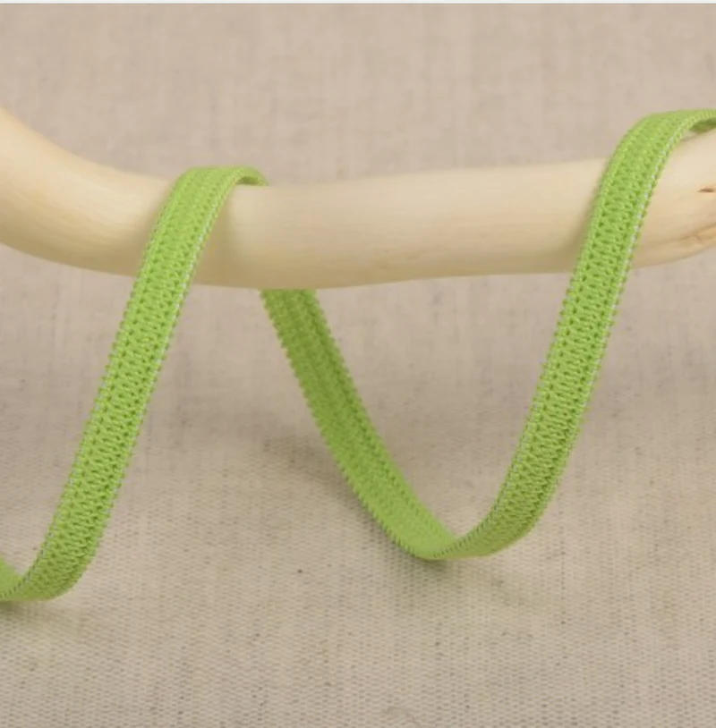 Flachgummi sehr weich 5mm grün 20M