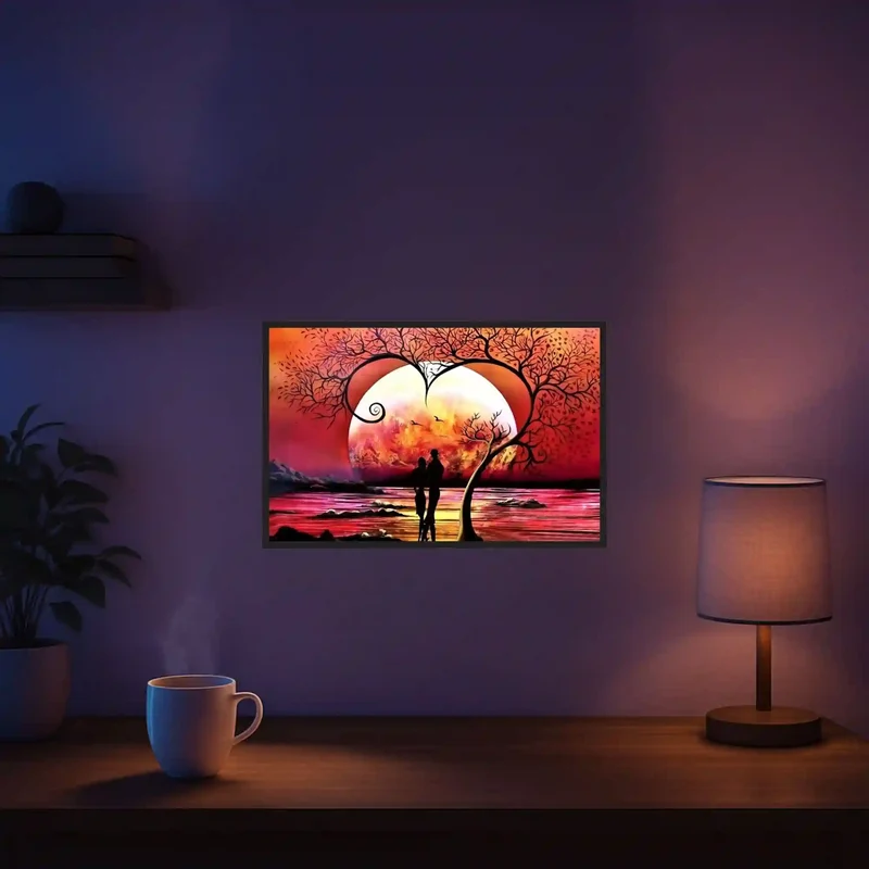 Diamond Painting - Baum der Liebe