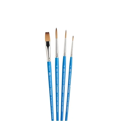 Winsor and Newton - Cotman Watercolour SH 4 Brush Wallet Set