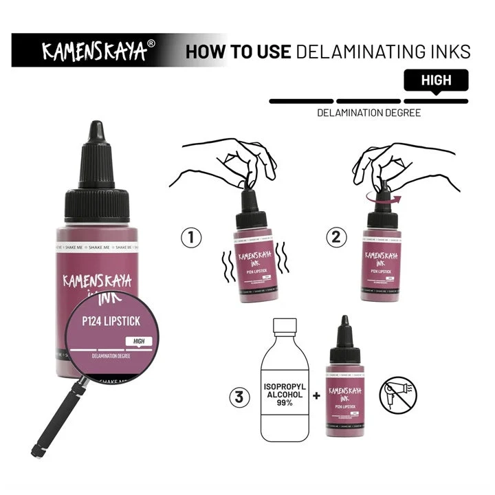 KAMENSKAYA Delaminating Alcohol Ink