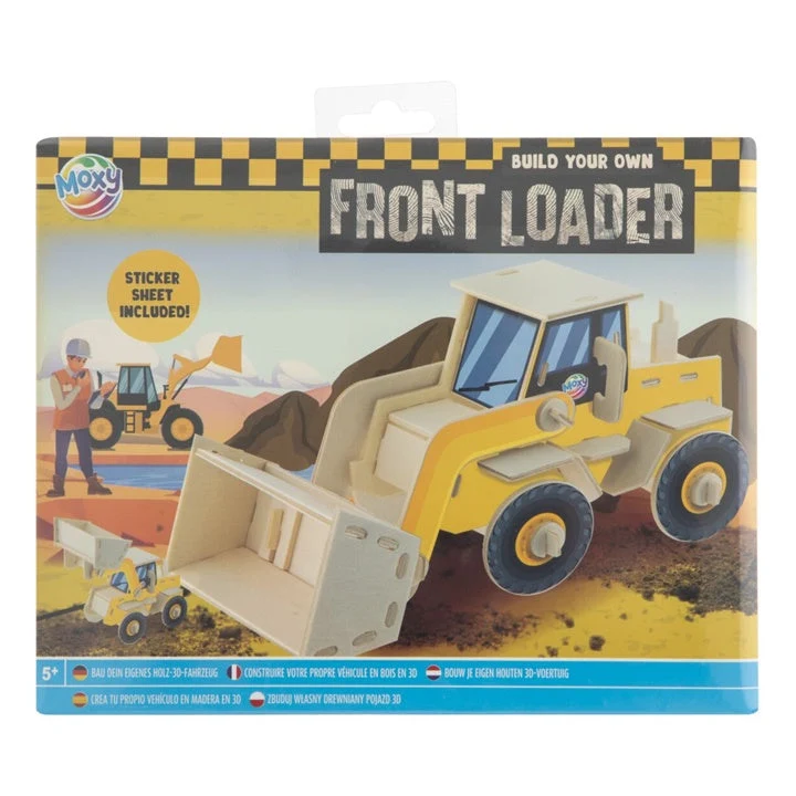 Wooden 3D Puzzle with Stickers