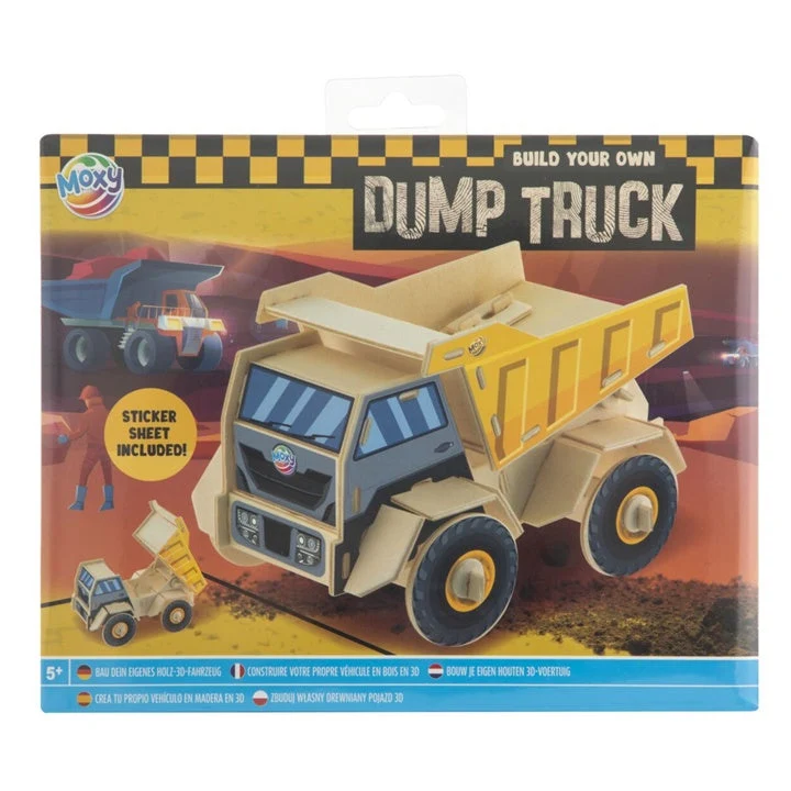 Wooden 3D Puzzle with Stickers