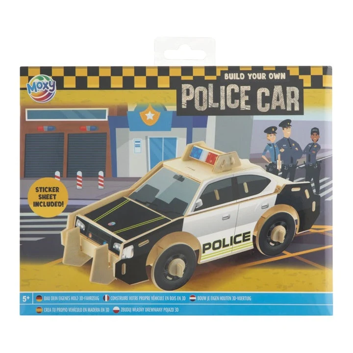 Wooden 3D Puzzle with Stickers