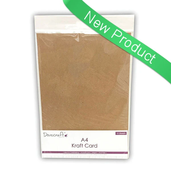 A4 Kraft Card 240gsm 10 Shts