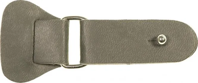 Taschenverschluss grau