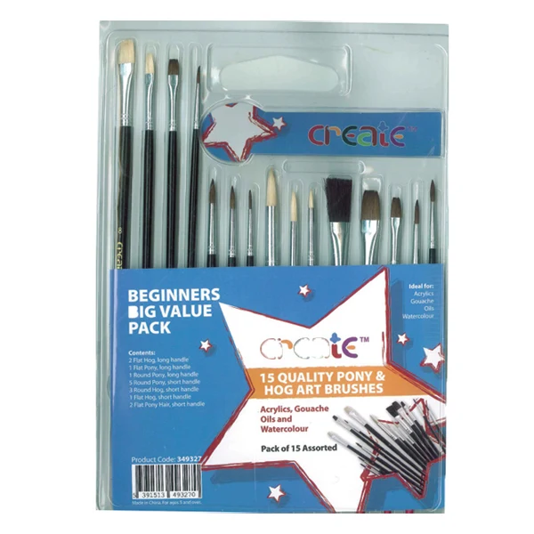 Create - 15 Brush Set