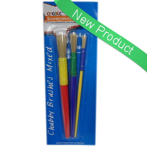 Create - 3 Chubby Brush Mixed Set