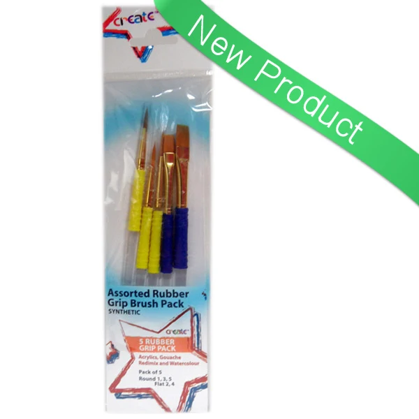 Create - 5 Grip Brush Set