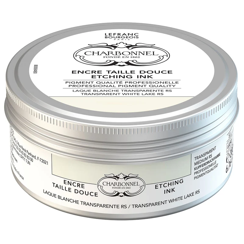 Charbonnel - Etching Ink - 200ml Transparent White Base Lake