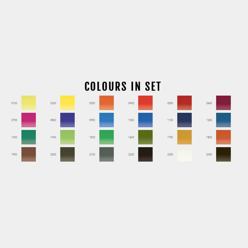 Derwent - Inktense Pencil - 24 Tin