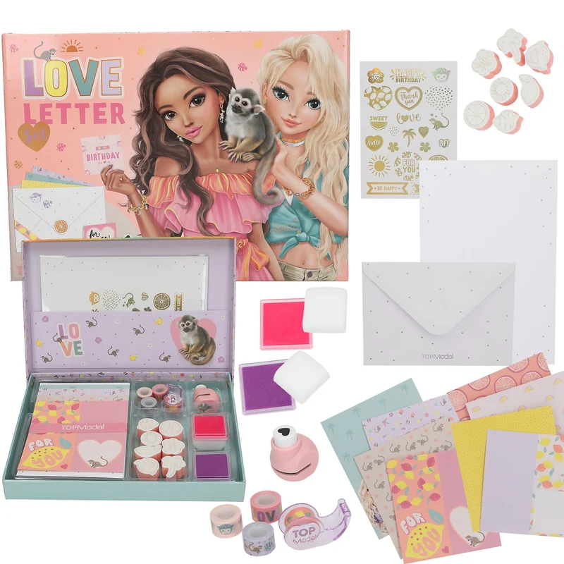 TOPModel JUICY Love Letterset - Kreatives Schreibset