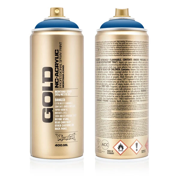 Montana - GOLD - Shock Blue - 400ml (S5010)