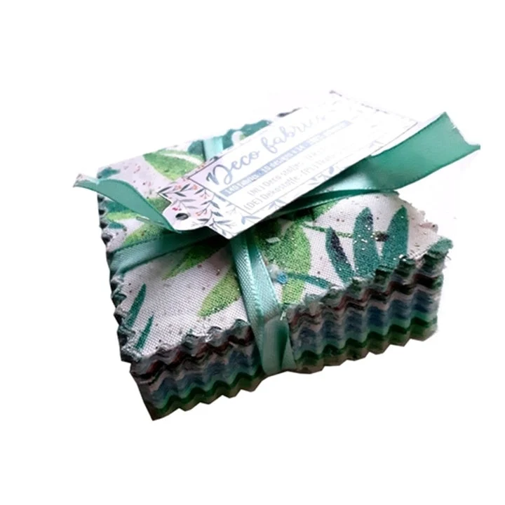Decorative Mini Fabrics for Patchwork, 140 pcs