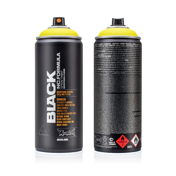 Montana - BLACK - True Yellow - 400ml (BLK TR1000)