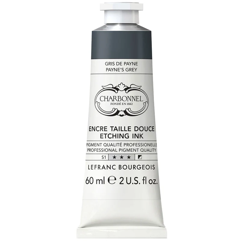 Charbonnel - Etching Ink - 60ml Paynes Grey (S1)