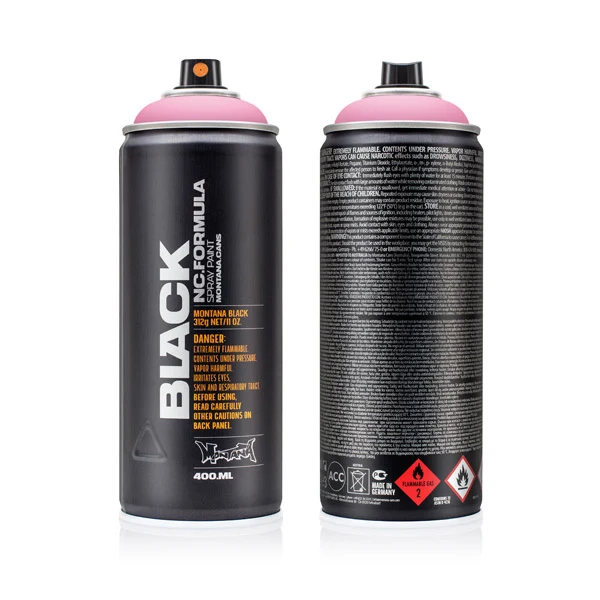 Montana - BLACK - Pink Cadillac - 400ml (BLK3120)