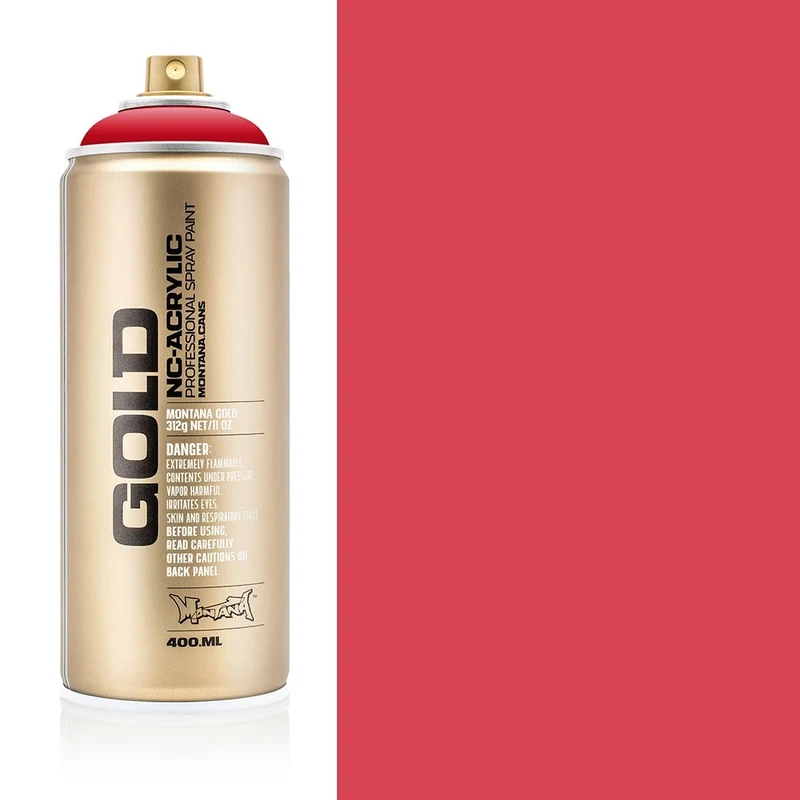 Montana - GOLD - Shock Red - 400ml (S3000)