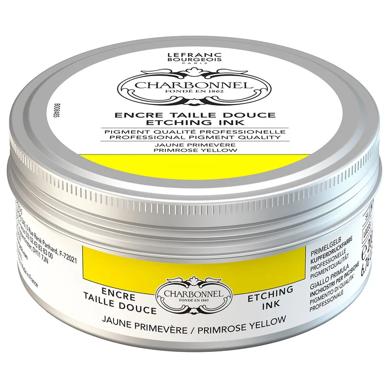 Charbonnel - Etching Ink - 200ml Primrose Yellow (S4)