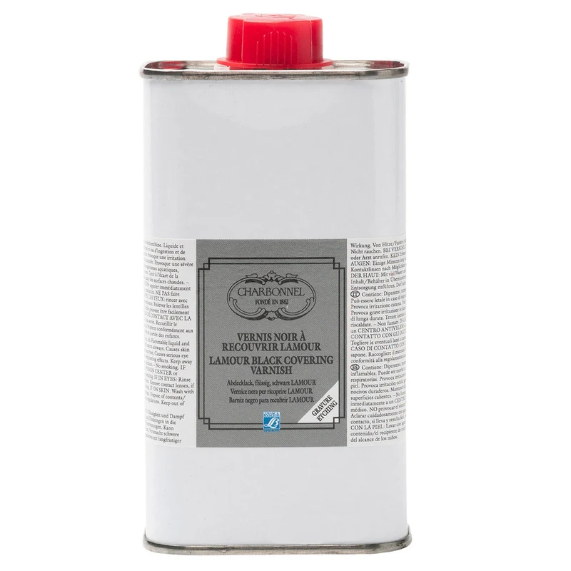 Charbonnel - Lamour Black Covering Varnish 250ml