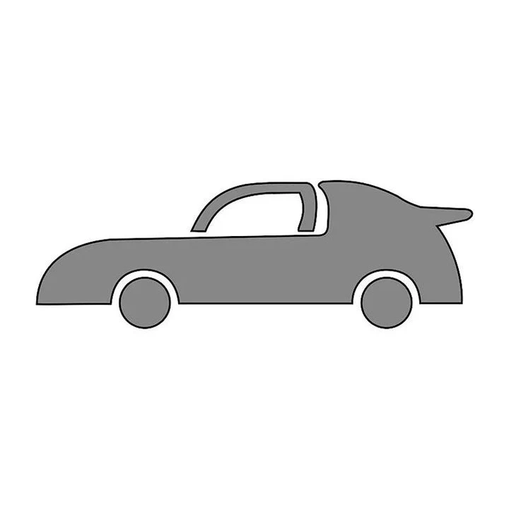 Self-Adhesive Car Stencil 7 x 10 cm
