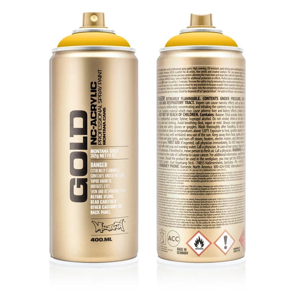 Montana - GOLD - Shock Yellow - 400ml (S1010)