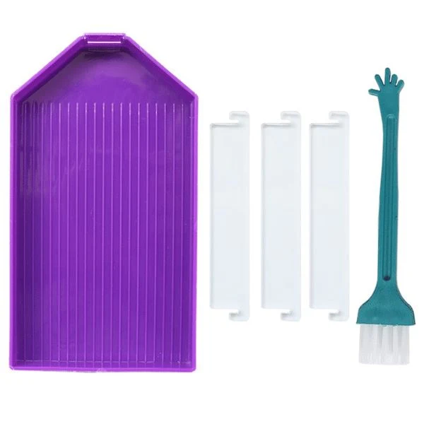 Diamond Painting Schiffchen Set