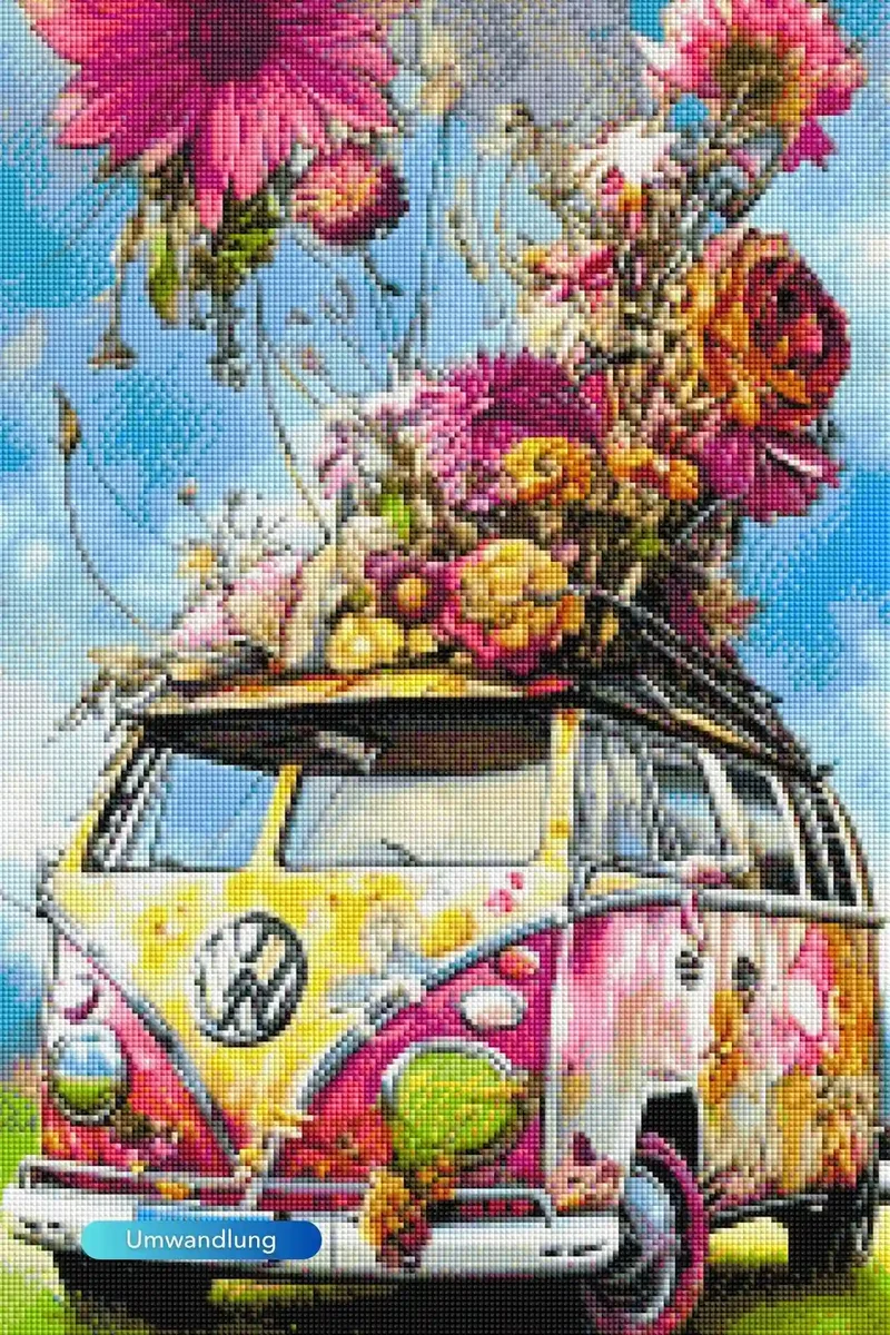Diamond Painting - Flower Power Bully