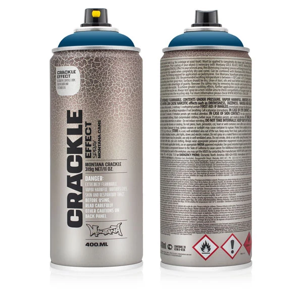 Montana - Crackle EFFECT - Gentian Blue - 400ml