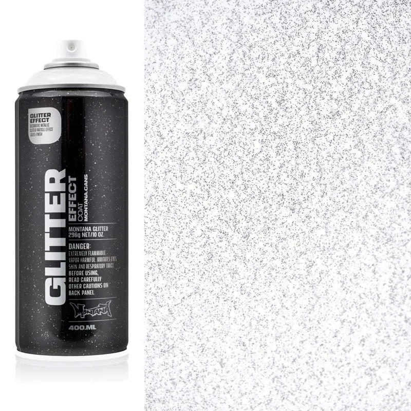 Montana - Glitter EFFECT - Silver - 400ml