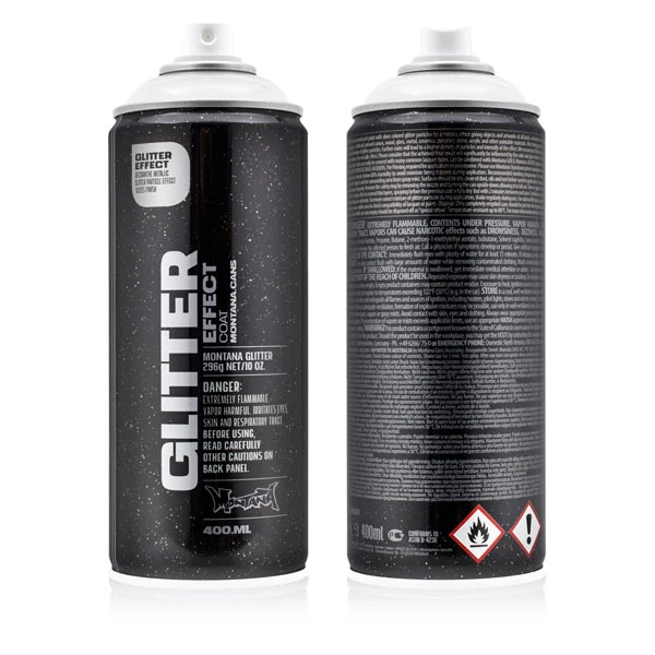Montana - Glitter EFFECT - Silver - 400ml