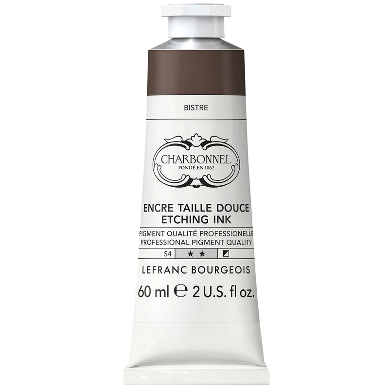 Charbonnel - Etching Ink - 60ml Bistre (S2)