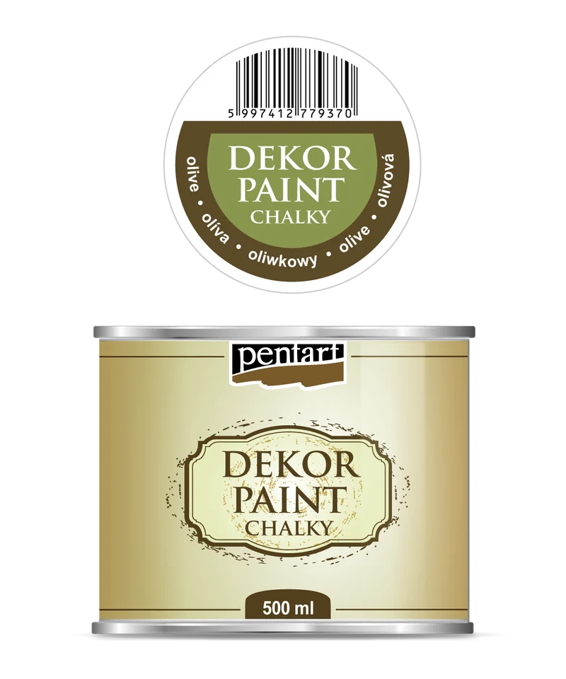 Pentart Chalky Decorative Chalk Paint 500 ml