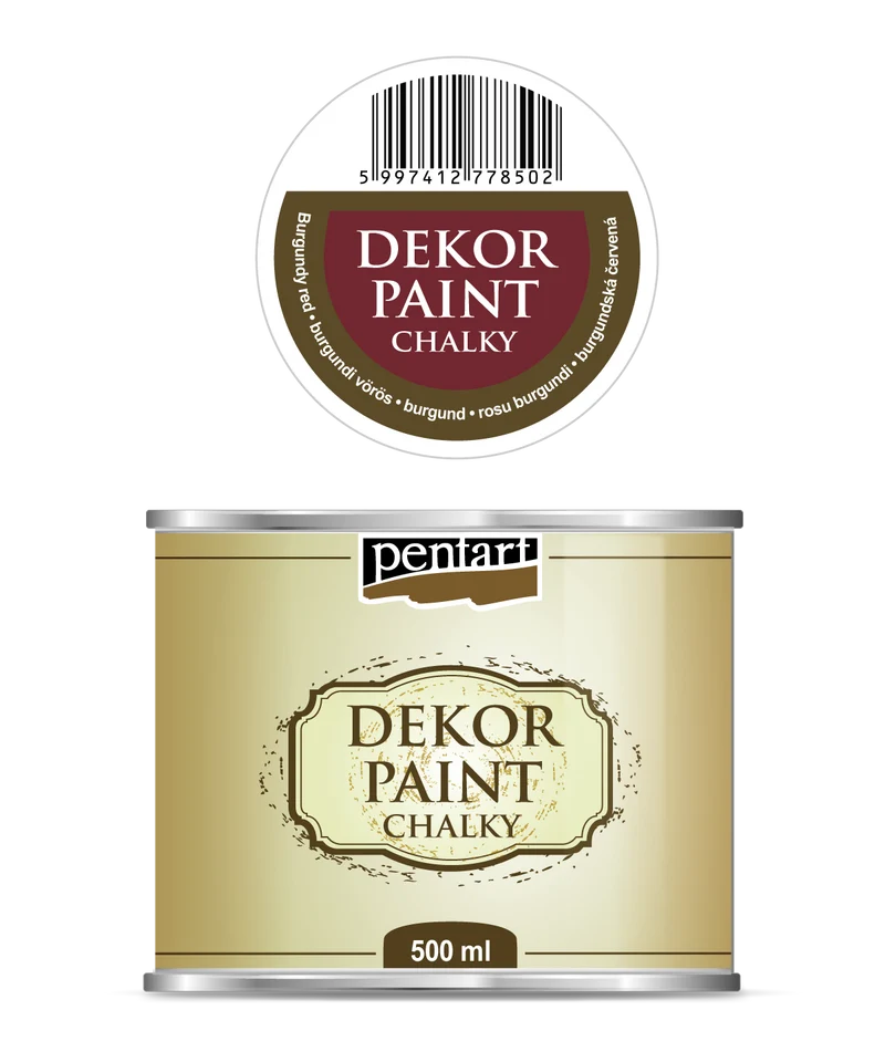 Pentart Chalky Decorative Chalk Paint 500 ml