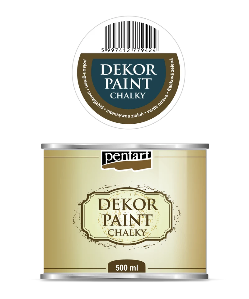 Pentart Chalky Decorative Chalk Paint 500 ml