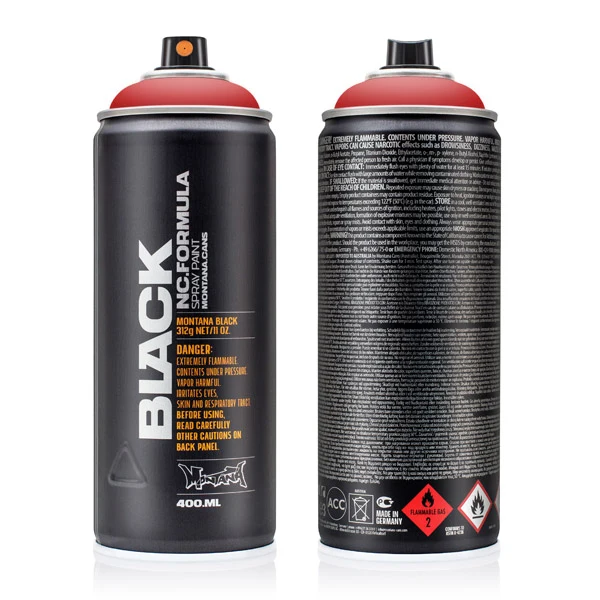 Montana - BLACK - Fire Rose - 400ml (BLK3020)