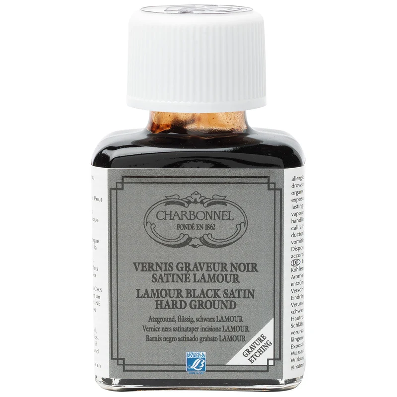 Charbonnel - Lamour Black Satin Engraver 75ml