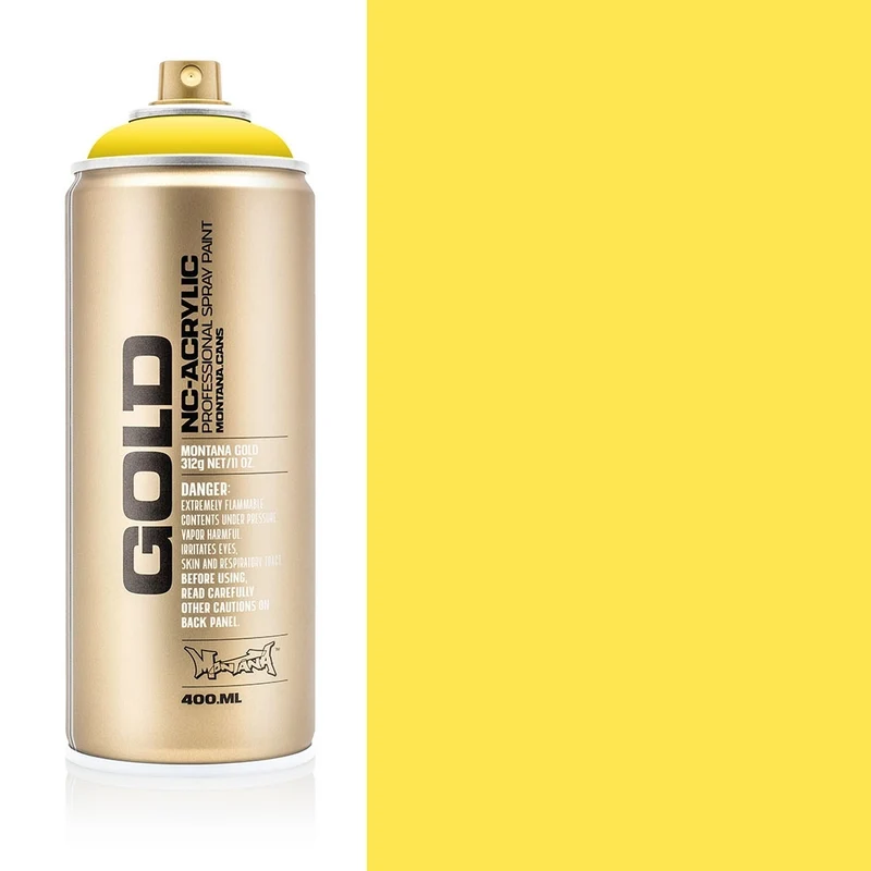Montana - GOLD - Shock Yellow Light - 400ml (S1000)