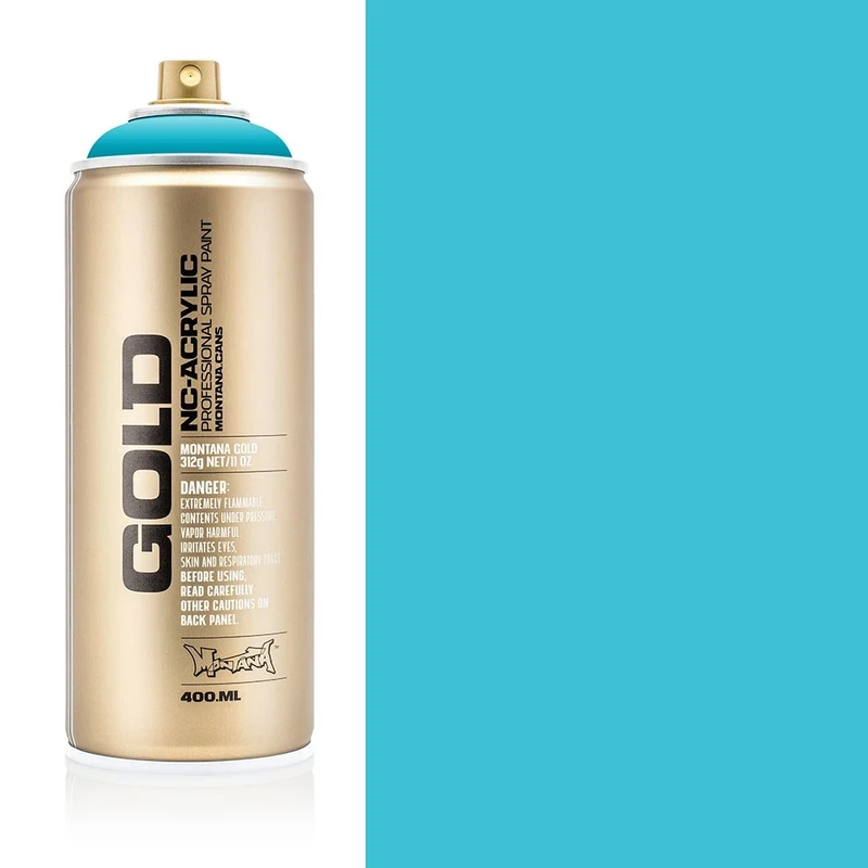 Montana - GOLD - 100% Cyan - 400ml (P2000)