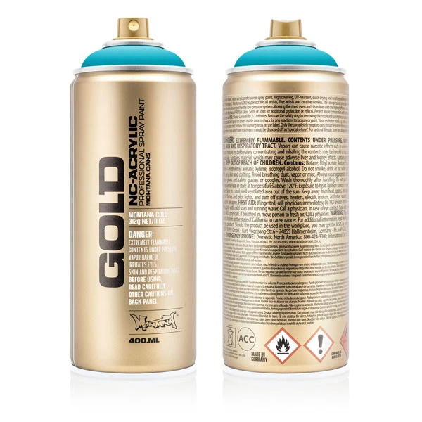 Montana - GOLD - 100% Cyan - 400ml (P2000)