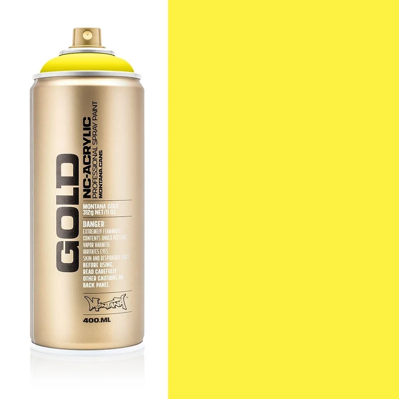 Montana - GOLD - 100% Yellow - 400ml (P1000)