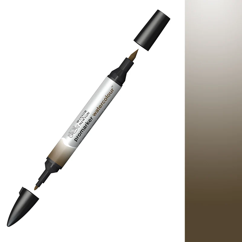 Winsor & Newton - Promarker Watercolour - Raw Umber 554