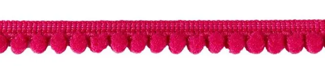 Bommelborte 12mm pink