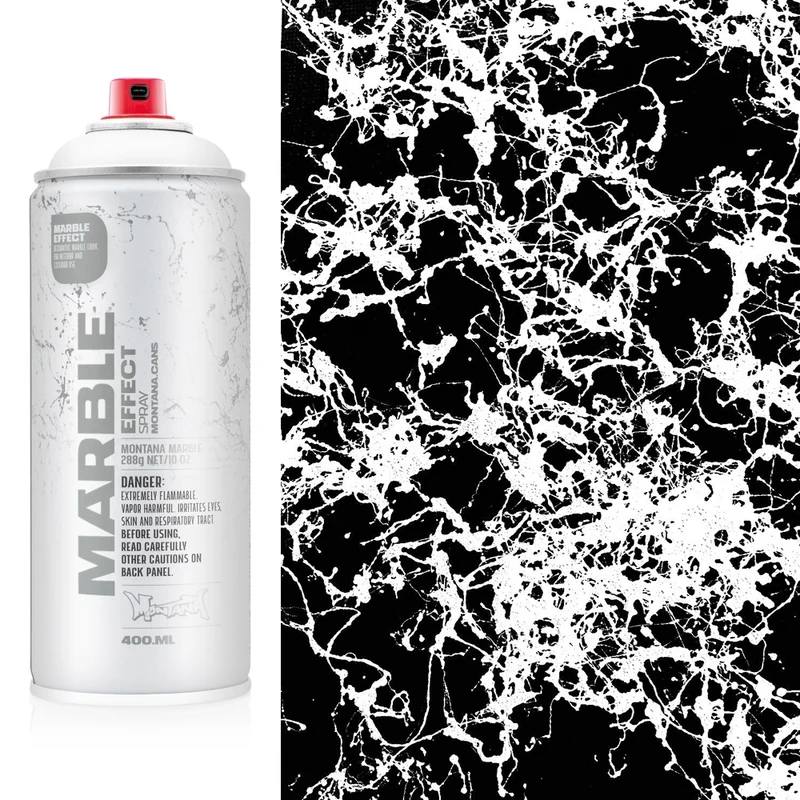 Montana - Marble EFFECT - White - 400ml