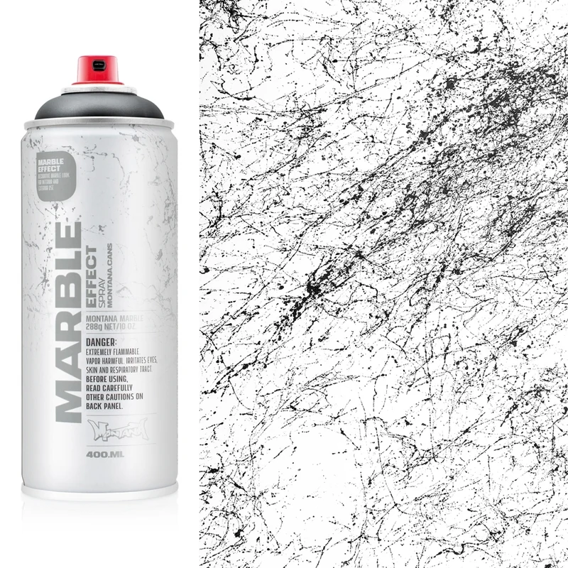 Montana - Marble EFFECT - Black- 400ml