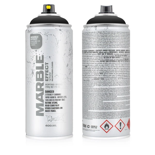 Montana - Marble EFFECT - Black- 400ml