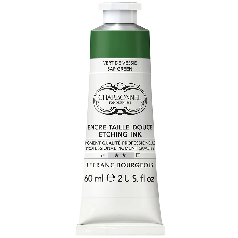 Charbonnel - Etching Ink - 60ml Sap Green (S4)