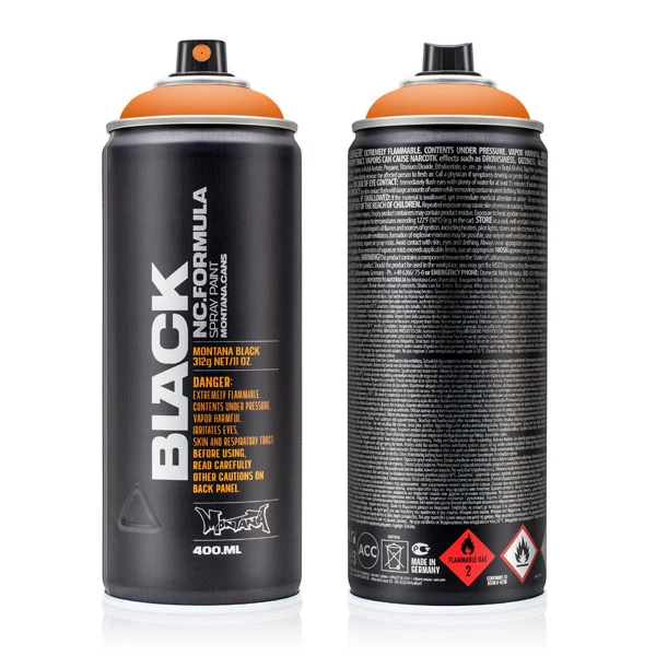Montana - BLACK - Pure Orange - 400ml (BLK2075)