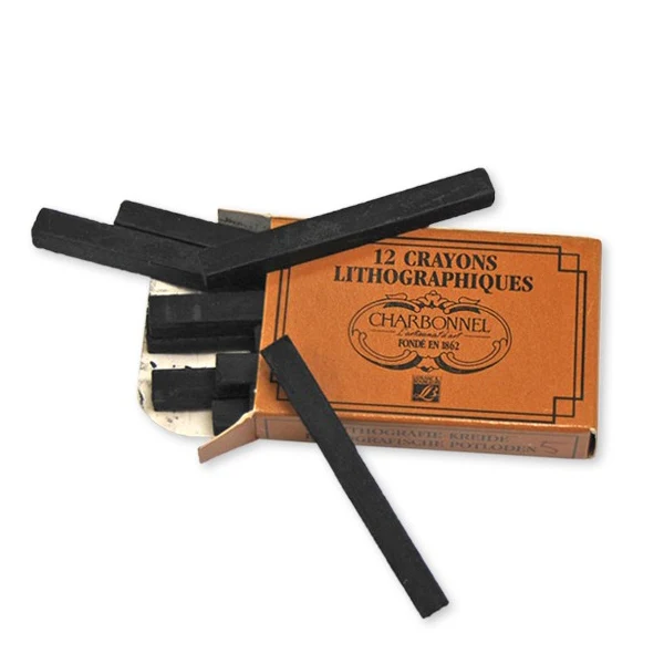 Charbonnel - Box of 12 Lithography Crayons No. 4