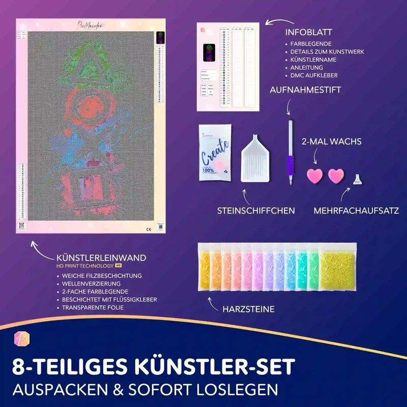 Diamond Painting Leuchtbild Special - Play the Game
