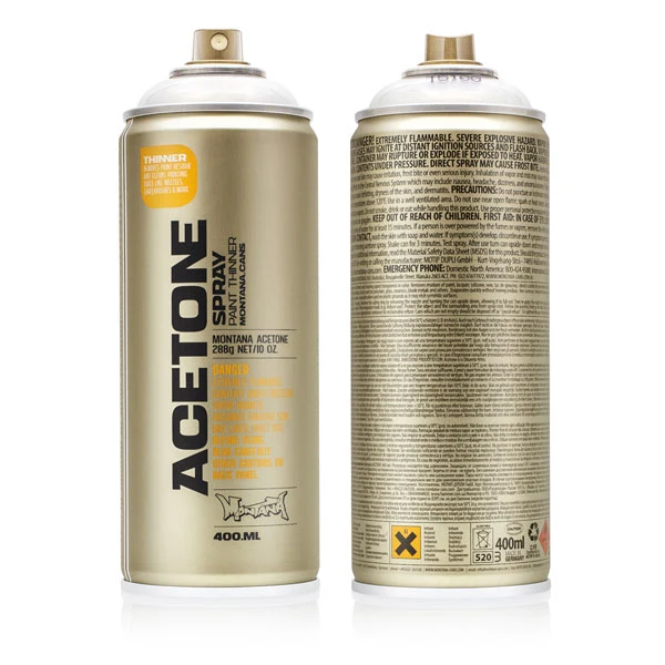 Montana - Acetone cap cleaner - paint remover - 400ml